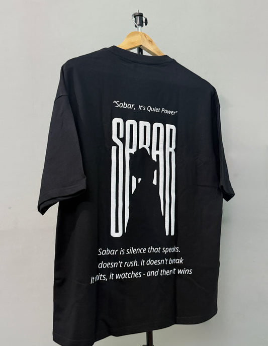Black Oversynk T-shirt